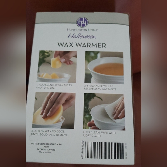 Huntington Home Halloween Jack-o-lantern (Pumpkin) Wax Warmer BNIB - Picture 7 of 7